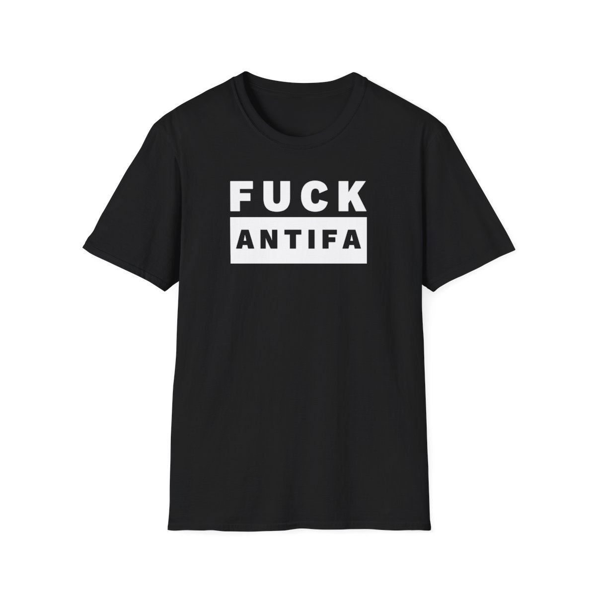Fuck ANTIFA Short-Sleeve T-Shirt by Trump is Punk Rock